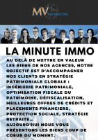 LA MINUTE IMMO DE SEPTEMBRE 2022